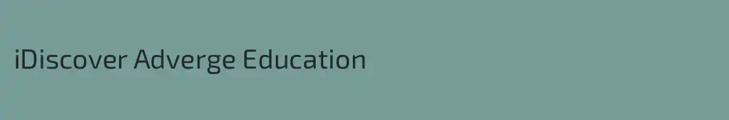 iDiscover Adverge Education